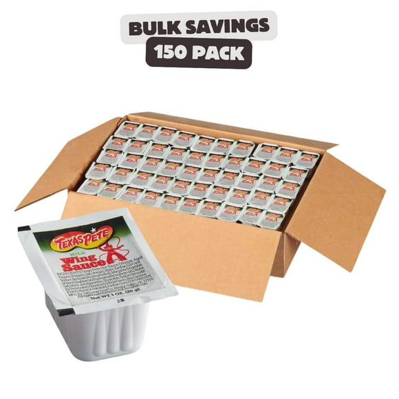 Texas Pete 1 oz. Mild Wing Sauce Dip Cup - 150/Case