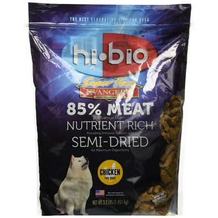 Evangers Hi Bio Beef Superfood (Semi-moist) 9.6 (Best Semi Moist Dog Food)