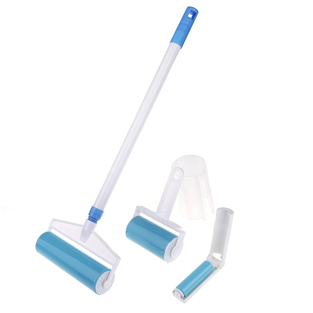 ASOTV Deluxe Lint Roller Quickly Cleans for Clothes Furniture Curtains Carpets 3 Piece Set