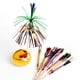thumbnail image 4 of Kenally 100 piezas Letrero de fuegos artificiales Fuegos artificiales Cóctel Palillos Tropical Cupcake Toppers Bebida Aperitivo Palillos de Type3 NO3 Kenally TO002972-00, 4 of 6