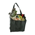 thumbnail image 6 of Simple Ecology Deluxe Organic Cotton Canvas Reusable Grocery Shopping Tote Bag with Bottle Sleeves - Black, 6 of 6