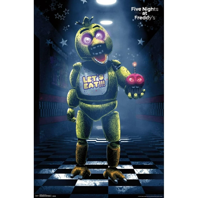 FIVE NIGHTS AT FREDDY'S 2 Video Game Movie Poster by