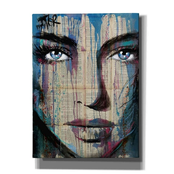 Epic Graffiti 'Helix' by Loui Jover, Canvas Wall Art, 40"x54"