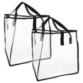 thumbnail image 1 of FOMIYES 2Ud Bolsa Organizadora Triangular Para Ropa Transparente Con Asas Para Almacenamiento En, 1 of 8
