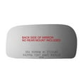 thumbnail image 2 of Burco 3688 Passenger Side Replacement Mirror Glass for 1990-1994 Lexus LS400, 2 of 6