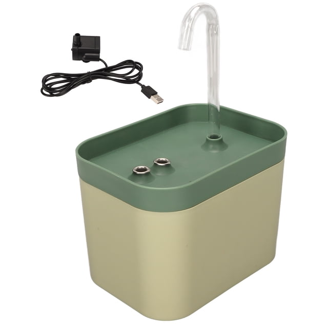 Automatic Pet Water Fountain, Ultra Quiet 1.5L Large Capacity Convenient Attract Cats Attention Cat Water Fountain For Home