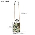 thumbnail image 2 of FORMRS Crossbody Bag for Women Quilted Travel Shoulder Cell Phone Purse with Chain Strap Handbag, Green Circle, 2 of 7