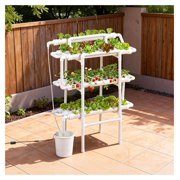 Hydroponic Grow Kit 3-Tier 90 Sites Indoor Garden System