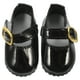 thumbnail image 2 of 1 par de zapatos para muñecas de niña, zapatos de vestir para muñecas, zapatos decorativos para muñecas, zapatos de cuero para vestir muñecas., 2 of 8