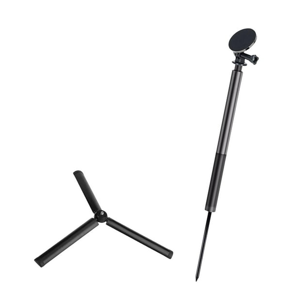 Soporte para teléfono monopie de golf de aleación de aluminio, soporte para smartphone, palo selfie para swing con trípode