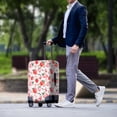 thumbnail image 3 of HELLHERO Strawberries Pattern Luggage Cover Polyester Spandex Elastic Easy Washing Suitcase Cover for Family, 3 of 4