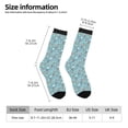 thumbnail image 2 of KLL Funny Cartoon Animals Print Cool Socks Men's Women's Crew Socks Funny Crazy Novelty Stockings, 2 of 6