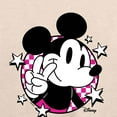 thumbnail image 3 of Disney - Mickey & Friends - Peace Sign - Retro Style - Women's Lightweight French Terry Long Sleeve Shirt, 3 of 5