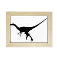 thumbnail image 1 of Hueso de dinosaurio miniatura correr Escritorio de madera Arte Pintura 6x8 pulgadas marco de foto foto, 1 of 4