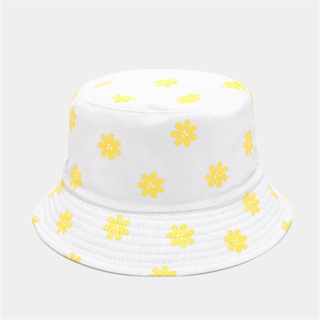 Jusqu'à 10 $ Chapeaux Bob Blancs Chapeau de Pêcheur pour Femme Chapeau Bob Réversible Double Face Chapeau de Soleil Protection Chapeau Pliable Chapeau d'Extérieur Chapeau de Plage