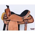 thumbnail image 4 of 16 In Western Horse Saddle American Leather Ranch Roping Cowboy Hilason, 4 of 8