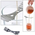 thumbnail image 5 of Porta mecha de vela de acero inoxidable, tamaño ideal para contenedores, de alta calidad y duradero, fácil de operar con un diseño de 3 orificios, que garantiza que el núcleo de la vela se mantenga, 5 of 5