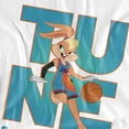 thumbnail image 3 of Space Jam: A New Legacy Tune Squad Lola Kids T Shirt (3) for Youth Toddler Boys and Girls, White, 3 of 5