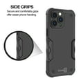 thumbnail image 4 of CoverON For Apple iPhone 14 Pro Case, Military Grade Heavy Duty Rugged Phone Cover Grip, Black, 4 of 10