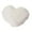 White, variant on Christmas Gifts SHENGXINY Heart Pillow Cute Soft Plush Heart-Shaped Pillow for Lover Kids Festival Gift Purple