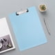 thumbnail image 1 of A4 Clipboard with Hook | Thickened Plastic File Folder Board | Multicolor | Durable Writing Surface | Organizes Letters & Documents | 31x22.5cm | Office Home Use, 1 of 6