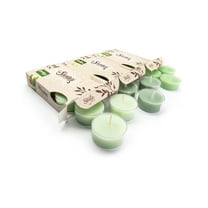 Pine Tealight Candles Variety 3 Pack - 18 Premium Scented Tea Lights - Bayberry Fir, Christmas Tree, Mistletoe Moments - Shortie's Candle Company