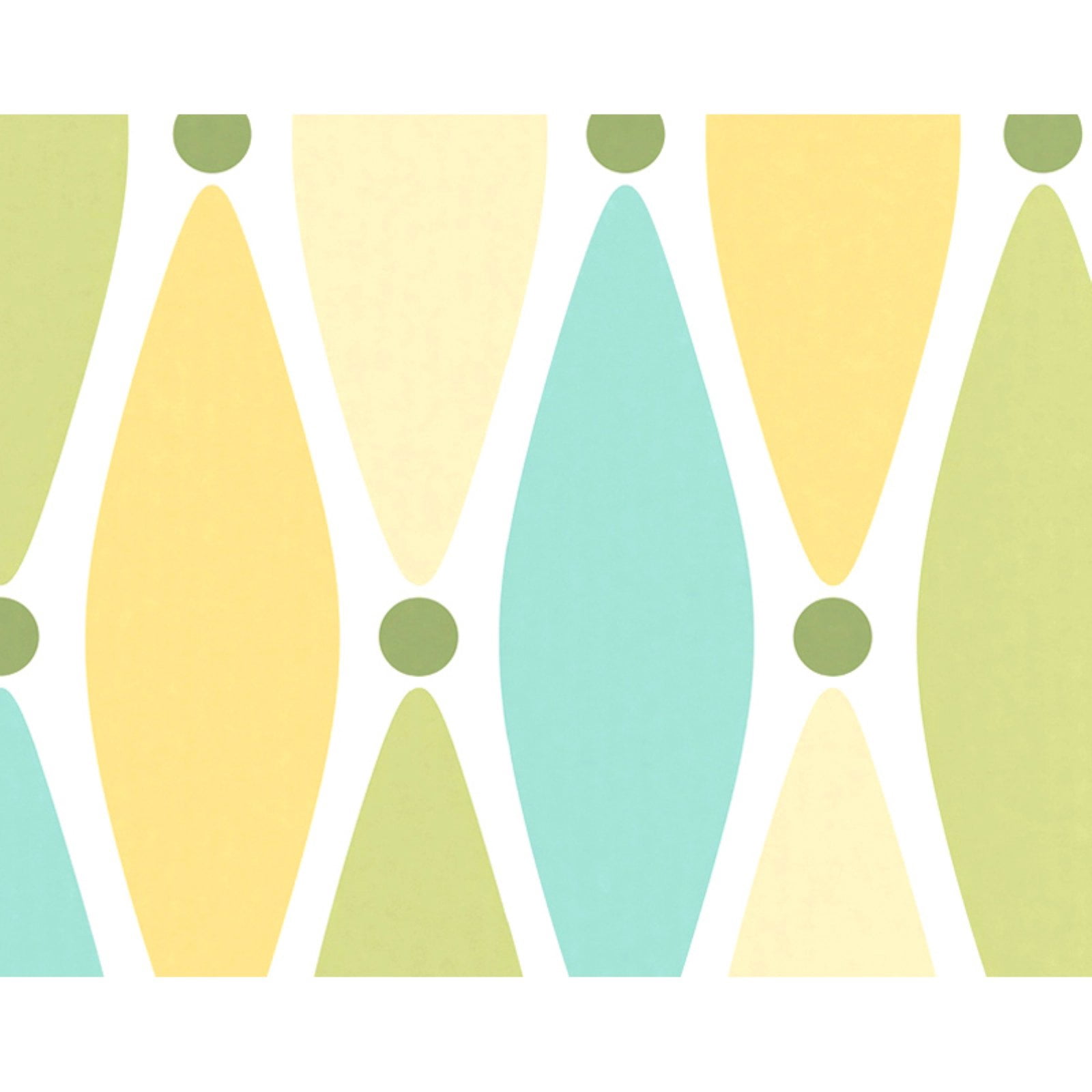 Simply Daisy 18" x 30" Wavy Splash Geometric Print Kitchen Towel