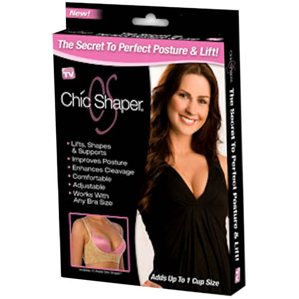 Chic Shaper Perfect Posture Support Bra Comfort Shapewear Top - Nude Extra  Large (Size 44-46)