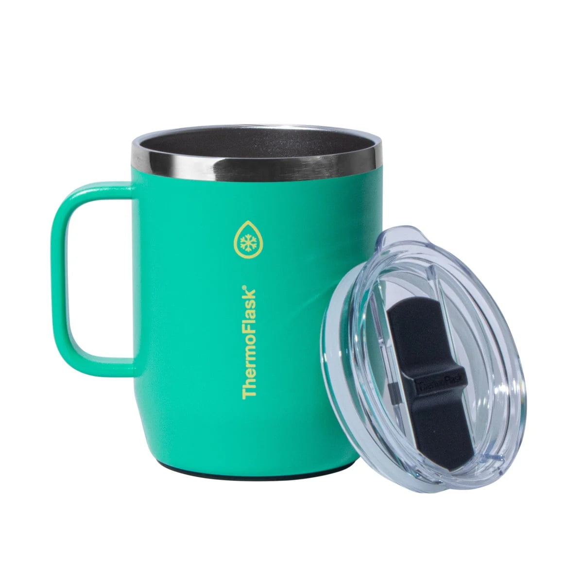 ThermoFlask Stainless Steel Insulated Coffee Mug Set, 2 Pack