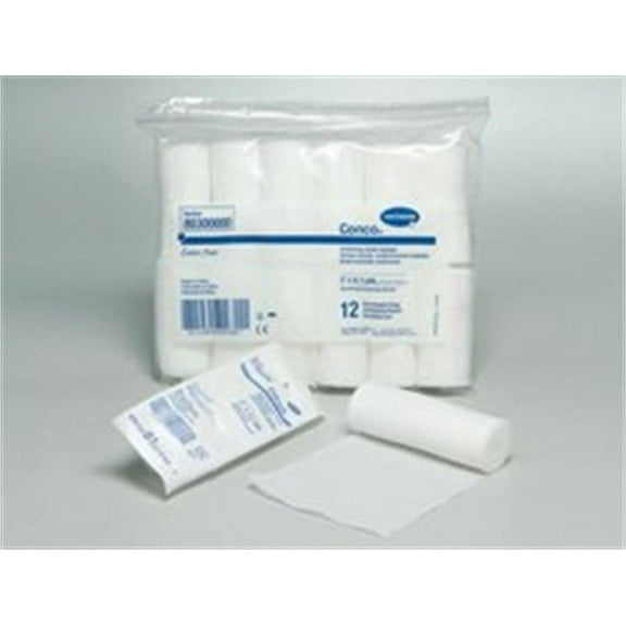 Hartmann Conco Elastic Bandage, Polyester 2 Inch X 4.1 Yard NonSterile, White, Pkg of 12 - Model 80200000