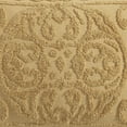 thumbnail image 4 of Beatrice Home Fashions Medallion Chenille King Sham Gold, 4 of 5