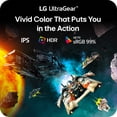 thumbnail image 4 of LG 24-Inch Full HD IPS Gaming Monitor 144Hz 1ms FreeSync G-Sync Compatible, 24G41WB, 4 of 10
