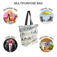 thumbnail image 7 of FORMRS Womens Canvas Tote Bag with Zipper Inner Pocket Shoulder Handbag, Snowy Mountains, 7 of 7