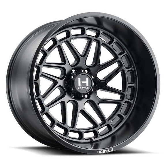 20x12 Hostile H122 Reaper Asphalt (Satin Black) Wheel 5x5.5 (-44mm)