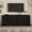 Black, variant on DRNANLIT Curved Edge TV Stand with Large Cabinets, Media Console for TVs up to 70", Push-to-Open, Natural