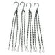 thumbnail image 1 of 4pcs Hierro 15 '' Canasta de Plantas Ganchos de Cadena Colgantes Campanas Gancho Colgante, 1 of 9