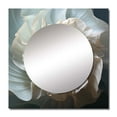 thumbnail image 2 of Designart "Seashell Monochromatic II" Animals White Large Square Mirror - Square Bedroom Mirror Printed Wall Decor - Modern Square Printed Wall Mirror Art, 2 of 5