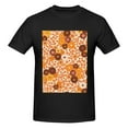 thumbnail image 4 of Bingfone Hippie Ditsy Floral Men'S Loose Fit Short-Sleeve Pocket T-Shirt, 4 of 7