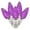 Purple, variant on Vickerman 100 Yellow C6 LED Single Mold Light on White Wire, 34' Christmas Light Strand