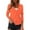 Z1 Orange, variant on Baqcunre Sweaters For Women Women'S V Neck Cardigan Sweater Plus Jacket Solid Color Knitted Sweater Womens Tops Cardigan For Women Red L