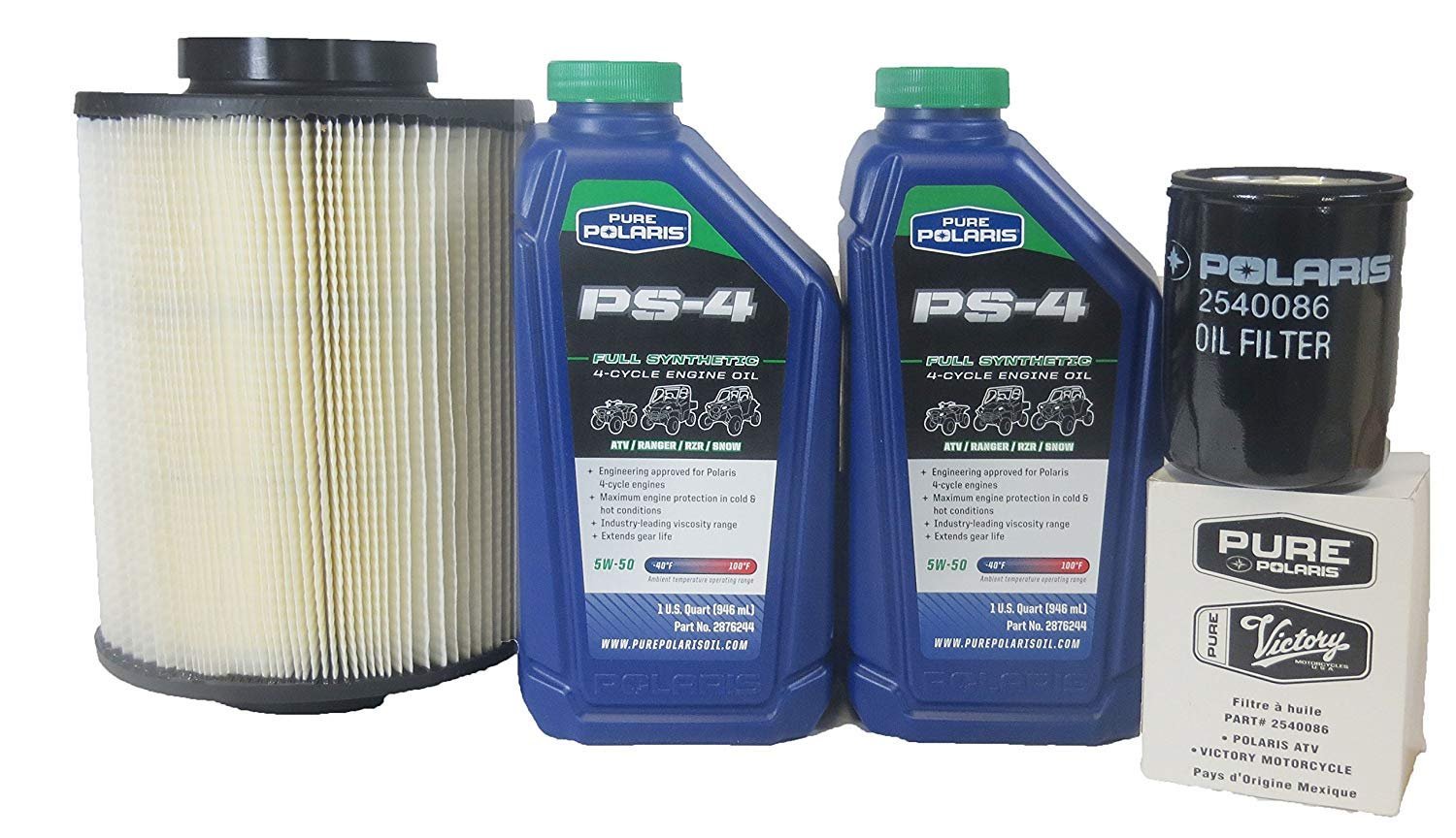 Polaris Oil Change Kit W / 1240482 Air Filter
