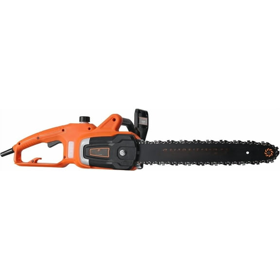 16-Inch Electric Chain Saw Side Motor Corded Electric Chainsaw with Automatic Chain Refueling, for Wood Cutting Tree Trimming Courtyard, Household
