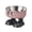 C, variant on Cute Elevated Dog Cat Food Bowl, Stainless Steel Raised Pet Feeding Station with Non- Feet, Ergonomic Neck Support Pet Bowl for Small Medium Dogs & Cats (Size/Colour as Pictured)
