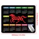 thumbnail image 3 of Alfombrilla de ratón para el calendario 2026 | Esterilla compacta para escritorio en la oficina | Distribución de 12 meses enero-diciembre | Base de goma antideslizante grande | Precisión mejorada, 3 of 7