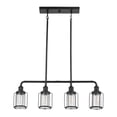 thumbnail image 1 of Prominence Home Lincoln Woods 4 Light Kitchen Island Linear Pendant Bar Light, 1 of 10