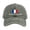 Green, variant on National Flag Print Baseball Cap, Adjustable Unisex Sports Sun Hat for Fan Game Outdoor Daily Wear