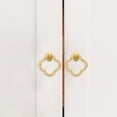 thumbnail image 4 of unbranded Pomo Decorativo De Dorado Para Puertas Y Cajones Con Elegante Y Resistente, 4 of 6