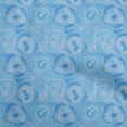 thumbnail image 1 of oneOone Viscose Jersey Light Blue Fabric Abstracts Sewing Craft Projects Fabric Prints By Yard 60 Inch Wide, 1 of 5