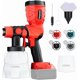 thumbnail image 1 of Rociador de Pintura Inalámbrico 300W p/ batería Milwaukee 18V, pistola de rociado c/ motor sin escobillas y 4 boquillas de cobre, p/ paredes int. y ext., muebles y cercas (batería no incl.), 1 of 7