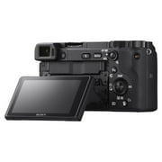 Sony Alpha a6400 Mirrorless Digital Camera with 16-50mm Lens + 64GB Card + Tripod + ZeeTech Accessory Bundle (International Version)